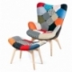 furmod Fauteuil Featherston Patchwork "New Edition"