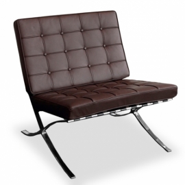 furmod Barcelona Chair Kunstleer