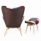 furmod Fauteuil Featherston Patchwork "New Edition"