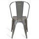 Cadeira industrial estilo bistrô