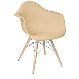 Stuhl Bistrol Wood XL Chrome Edition - Designerstühle 