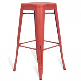 Industriële Kruk Bistro 76CM Borstel