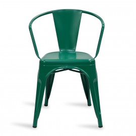 Industriestoel Bistro Arms Mat