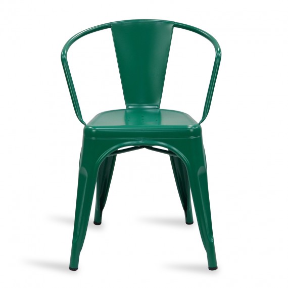 Stuhl Bistro Matt mit Armlehne Icon Möbel 