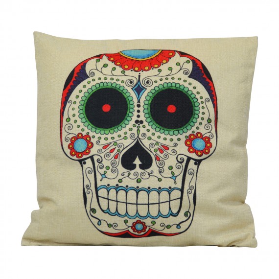 Cojín Skull Multicolor