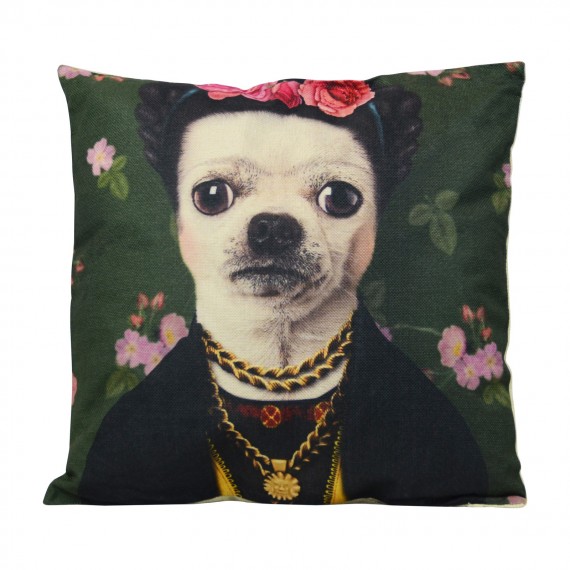 Kahlo Dog Sierkussen
