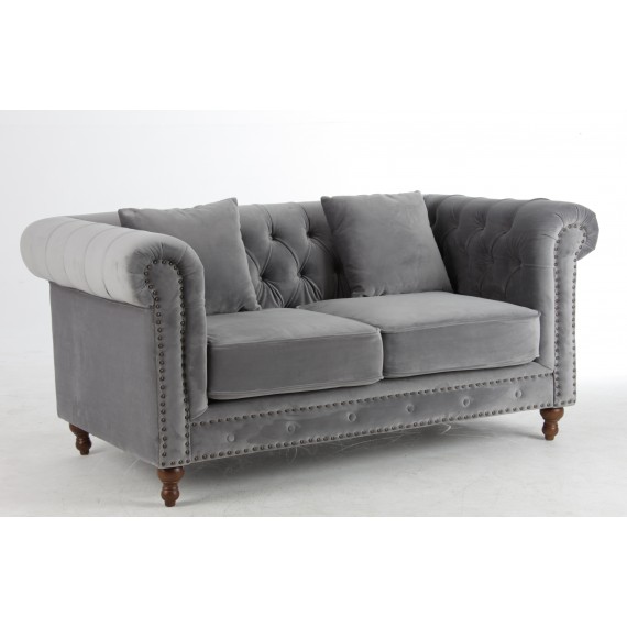 Chester Velvet 2-zitsbank