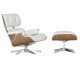 furmod Eames Lounge Chair Inspirado Nogal