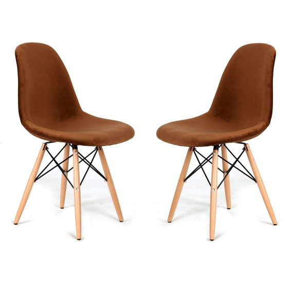 Pack 2 Sthule Velvet Brown