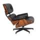 furmod Eames Lounge Chair geïnspireerd kunstleer