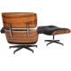 furmod Eames Lounge Chair Inspirado Polipiel