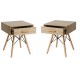 Pack de 2 Mesas de Noche Tower Drawer
