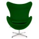 furmod Chair Egg Chair met voetsteun