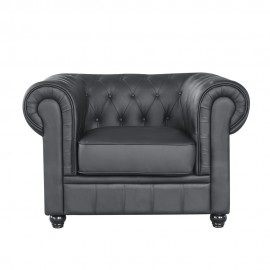 furmod Chester Leatherette 1-zitsbank