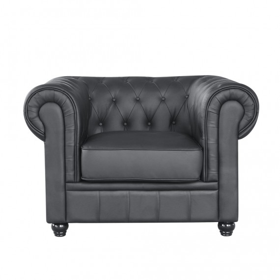 furmod Chester Leatherette 1-zitsbank