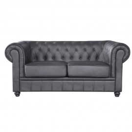 furmod Chester Leatherette 2-zitsbank