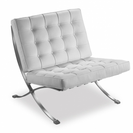 furmod Barcelona Chair Kunstleer