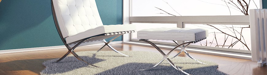 Designsessel und Designsofas